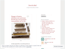 Tablet Screenshot of droitdubail.com